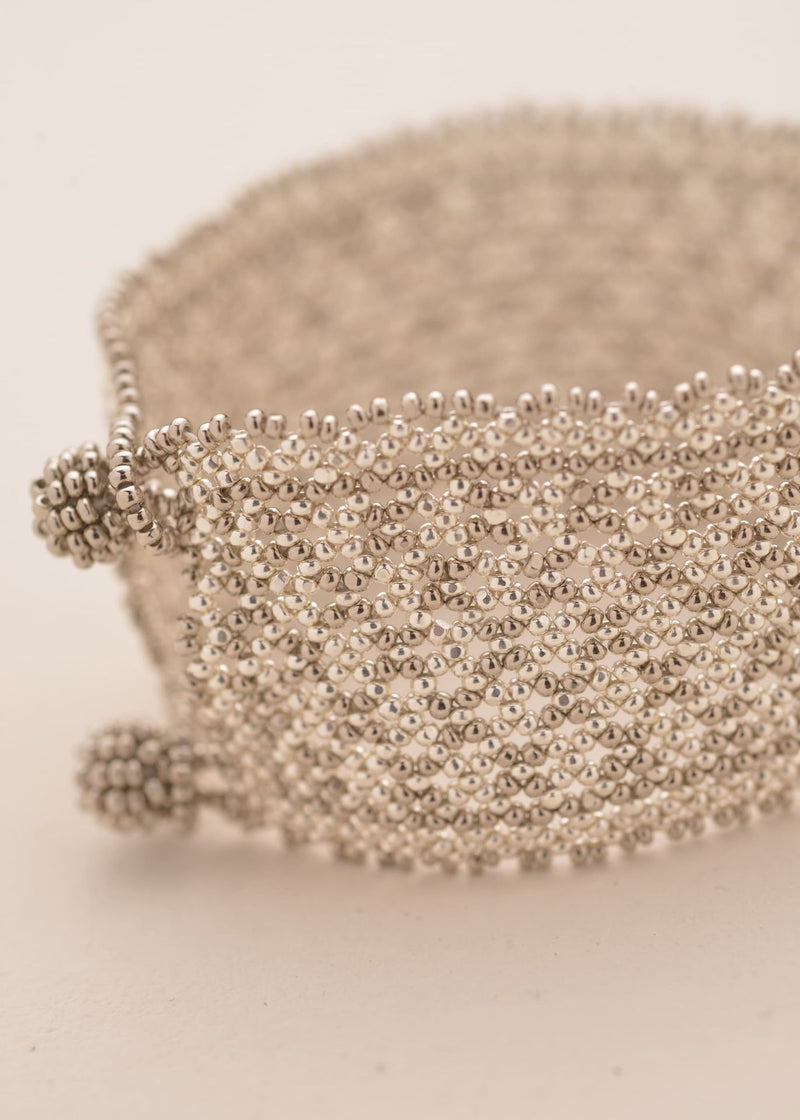 MARTHA BRACELET SILVER PLATINUM