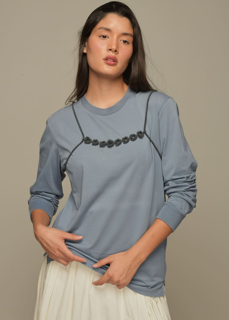 HAIKURI METALLIC GREY VEST