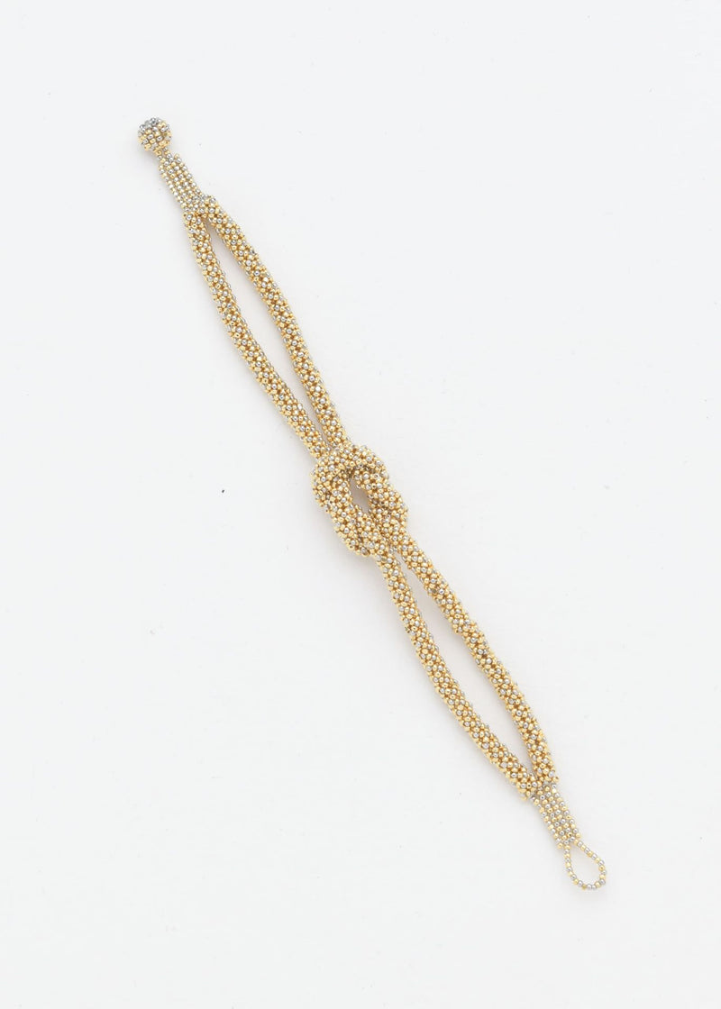TAWARI KNOT BANGLE GOLD PLATINUM