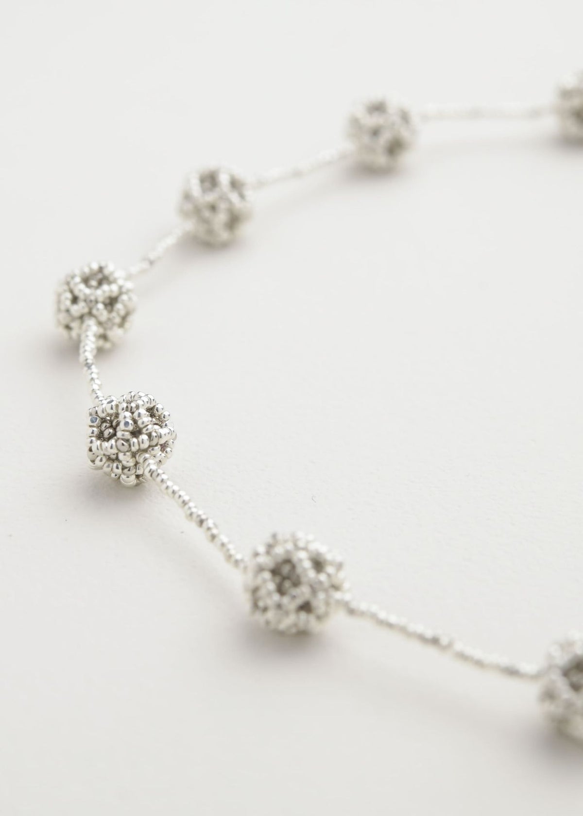 KURURUI NAWI NECKLACE SILVER PLATINUM