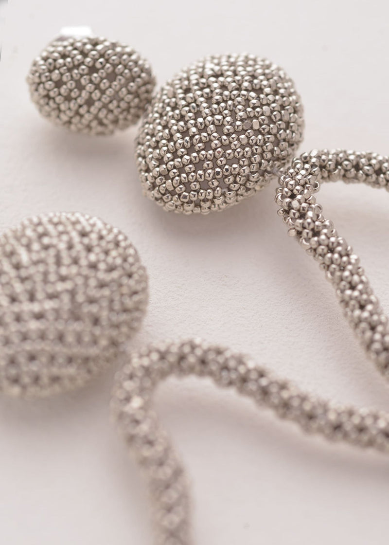 TAWARI HAUTE PLATINUM EARRINGS