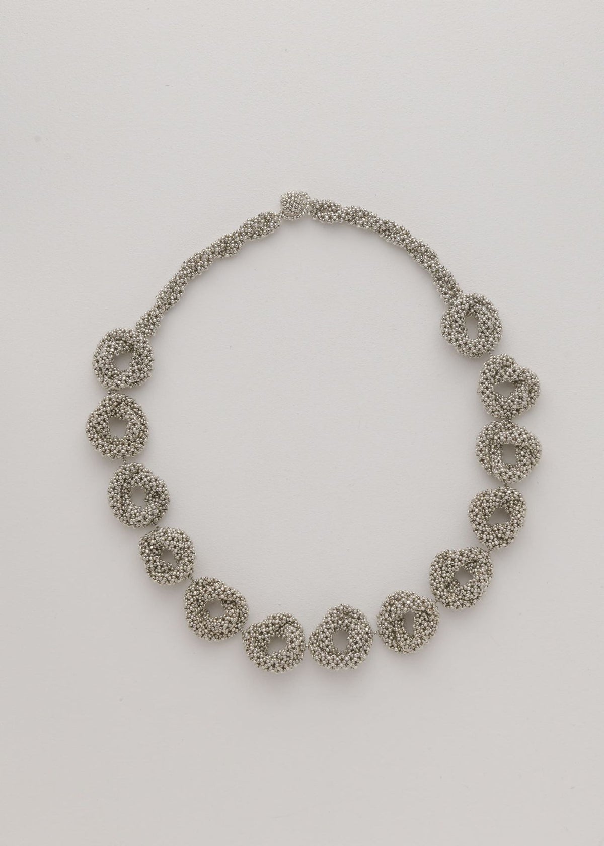 HAIKURI PLATINUM SILVER NECKLACE