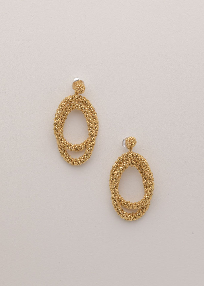 ITSARI HAIKURI GOLD EARRINGS