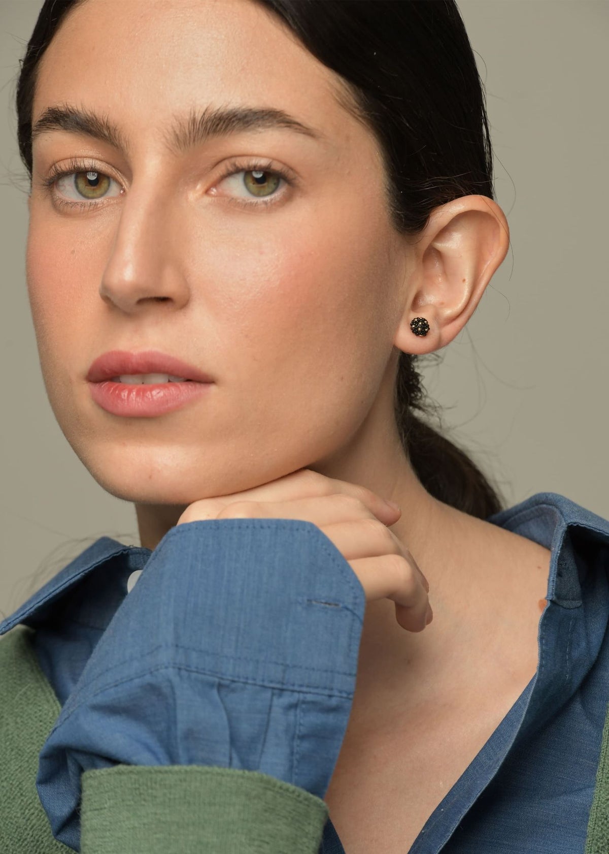 MARTHA BLACK GOLD EARRINGS