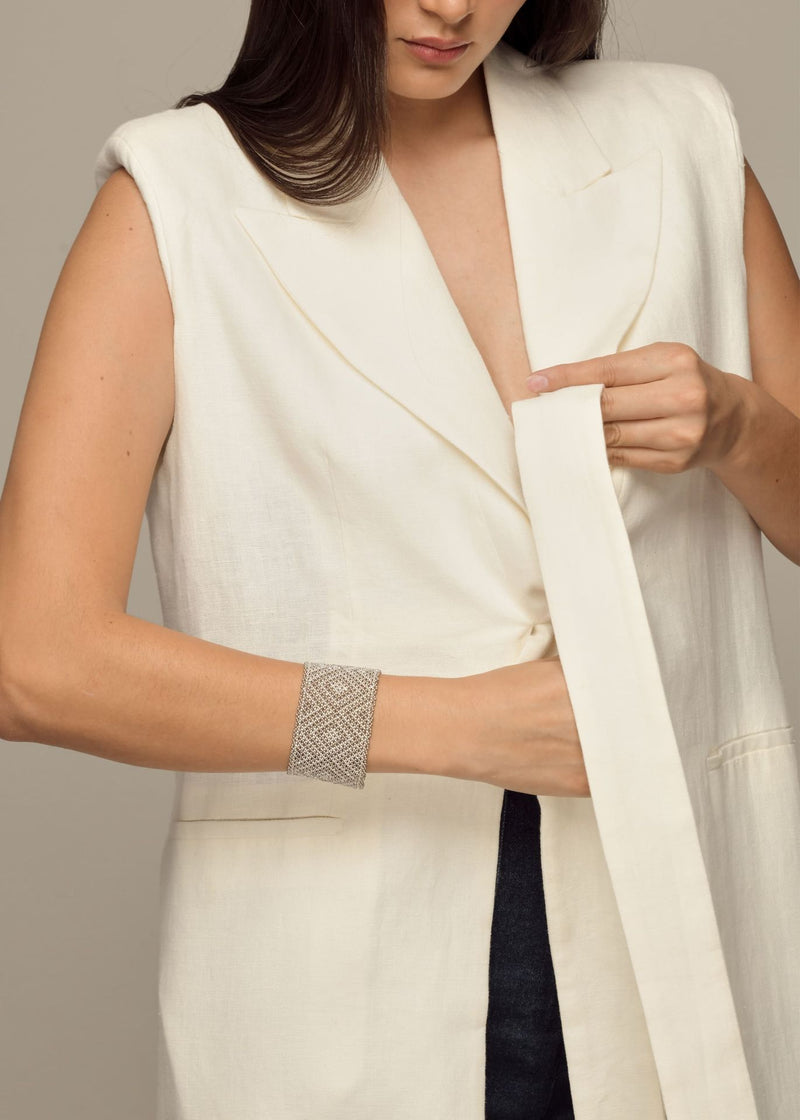 HAIKA MARTHA PLATINUM SILVER BRACELET