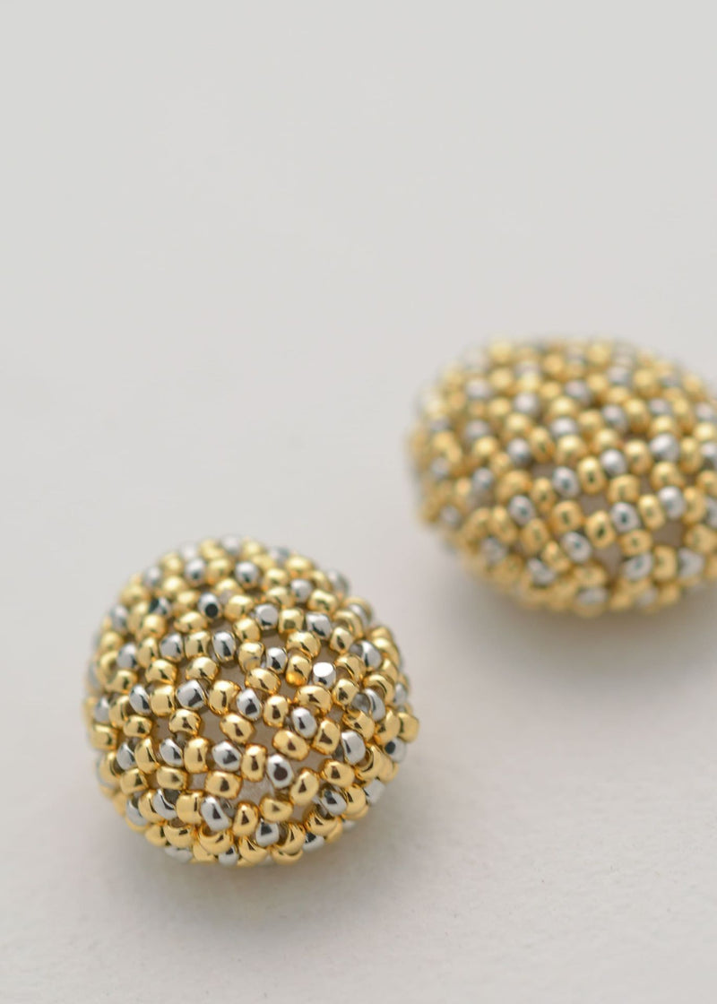 EARRINGS HUTA TAWARI GOLD PLATINUM