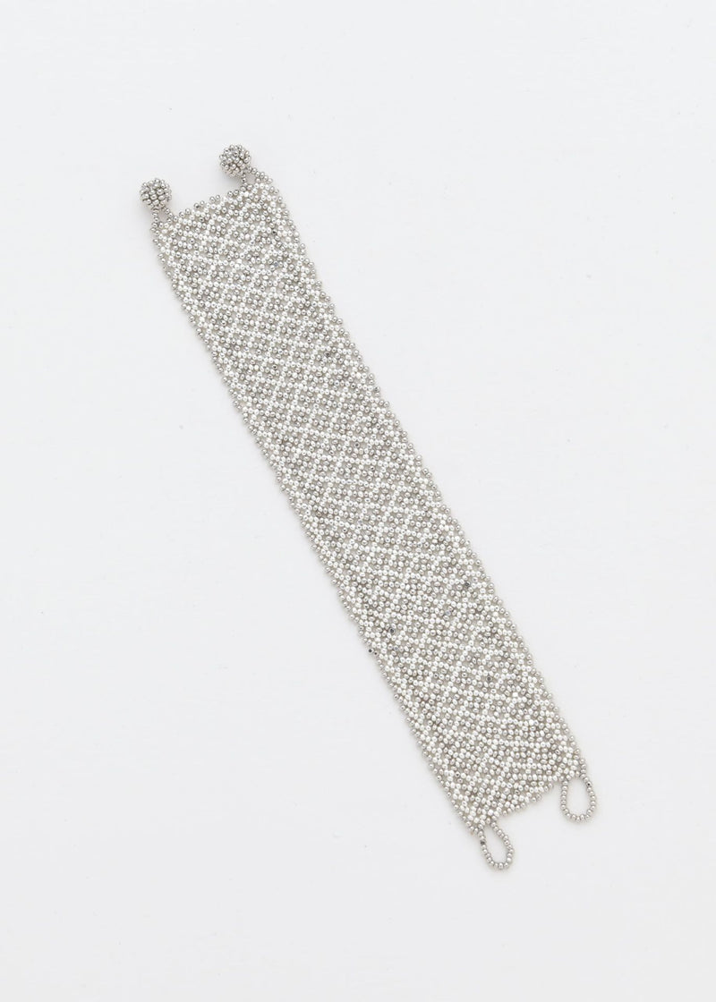 MARTHA BRACELET SILVER PLATINUM