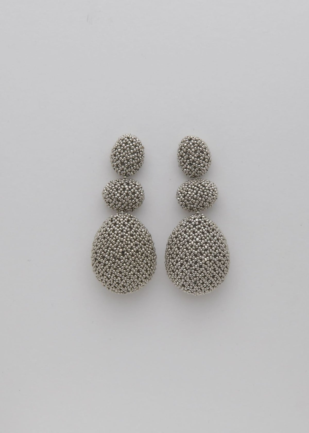 TAWARI PLATINUM PROGRESSIVE EARRINGS