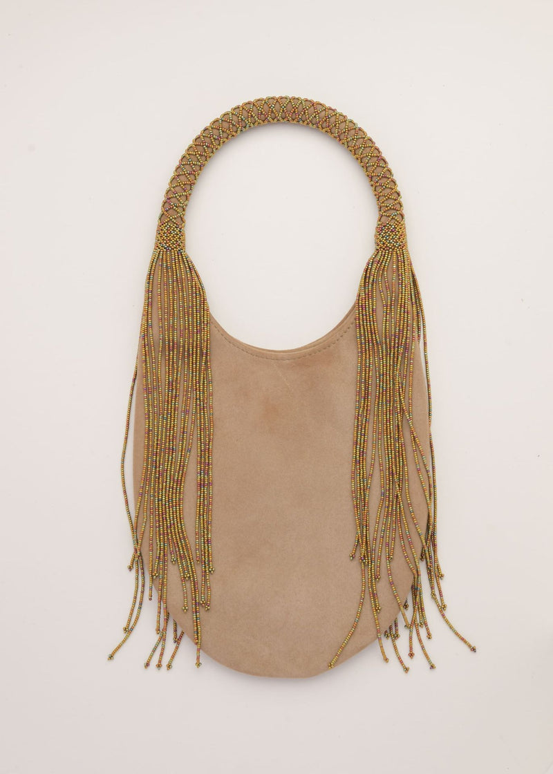 BOLSO HAIKURI ORO IRIS PIEL BEIGE