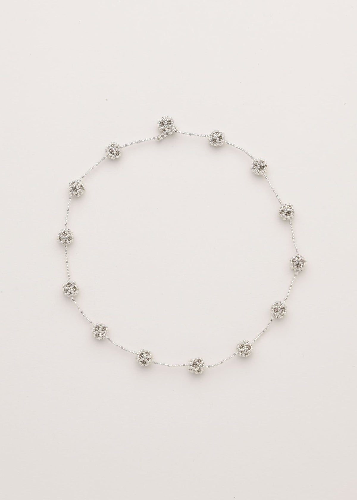 KURURUI NAWI NECKLACE SILVER PLATINUM
