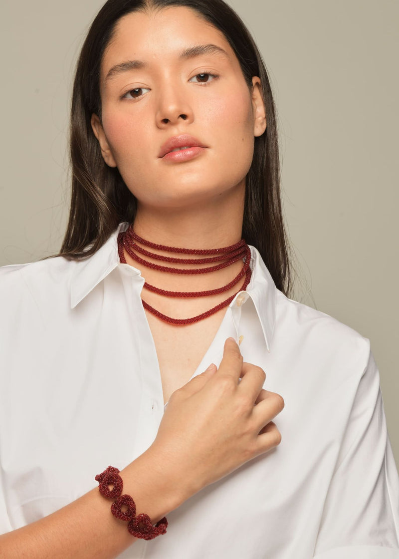 HAIKURI CHERRY RED VEST