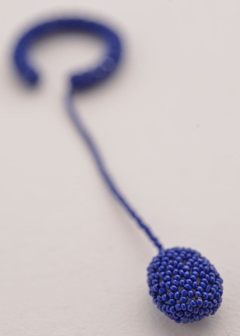 TAWARI DARK ROYAL BLUE PLAIN EARCUFF
