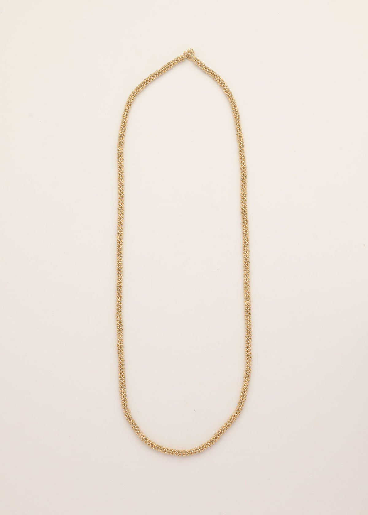 HAIKURI SNAKE NECKLACE (80CM) GOLD PLATINUM