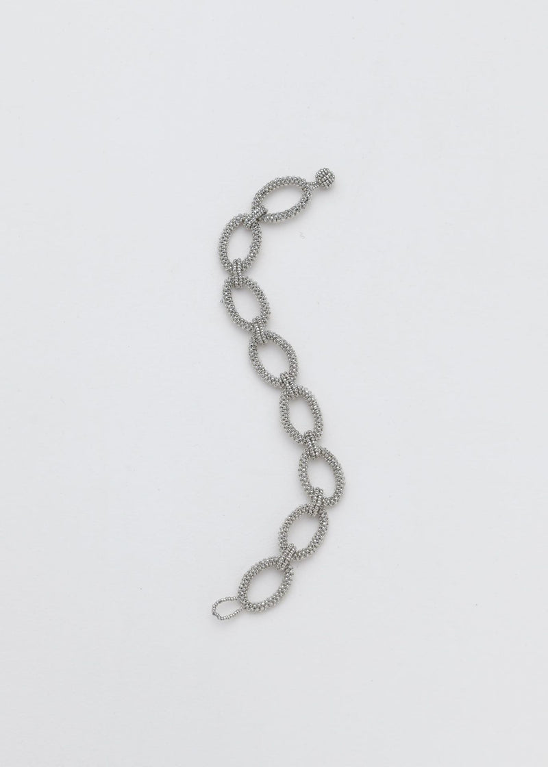 TAWARI HOOPS PLATINUM BRACELET