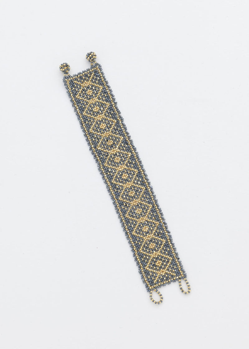 BRACELET MARTHA METALLIC GRAY GOLD