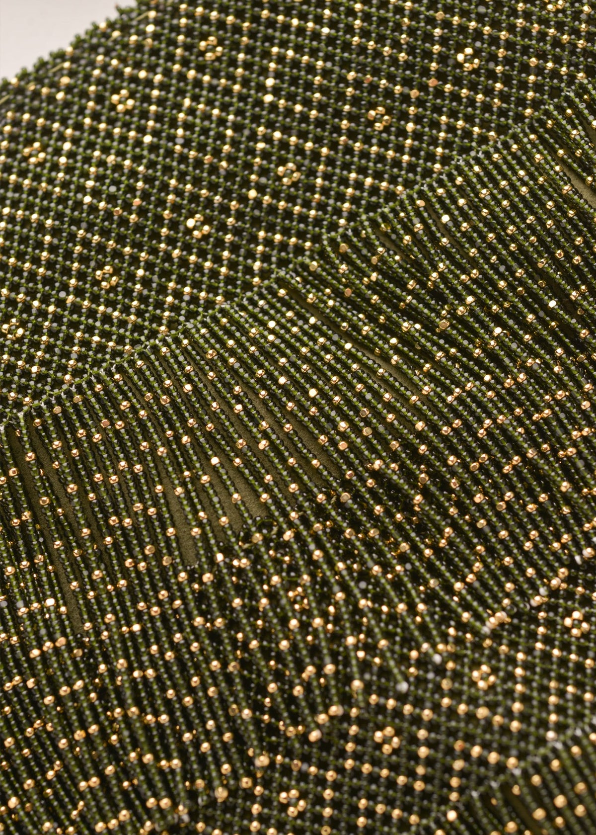 MORRAL TIRAS ORO VERDE BOTELLA OBSCURO