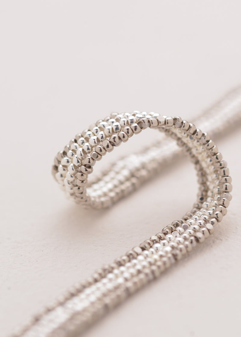 BRACELET LINEAR HUTA SILVER PLATINUM