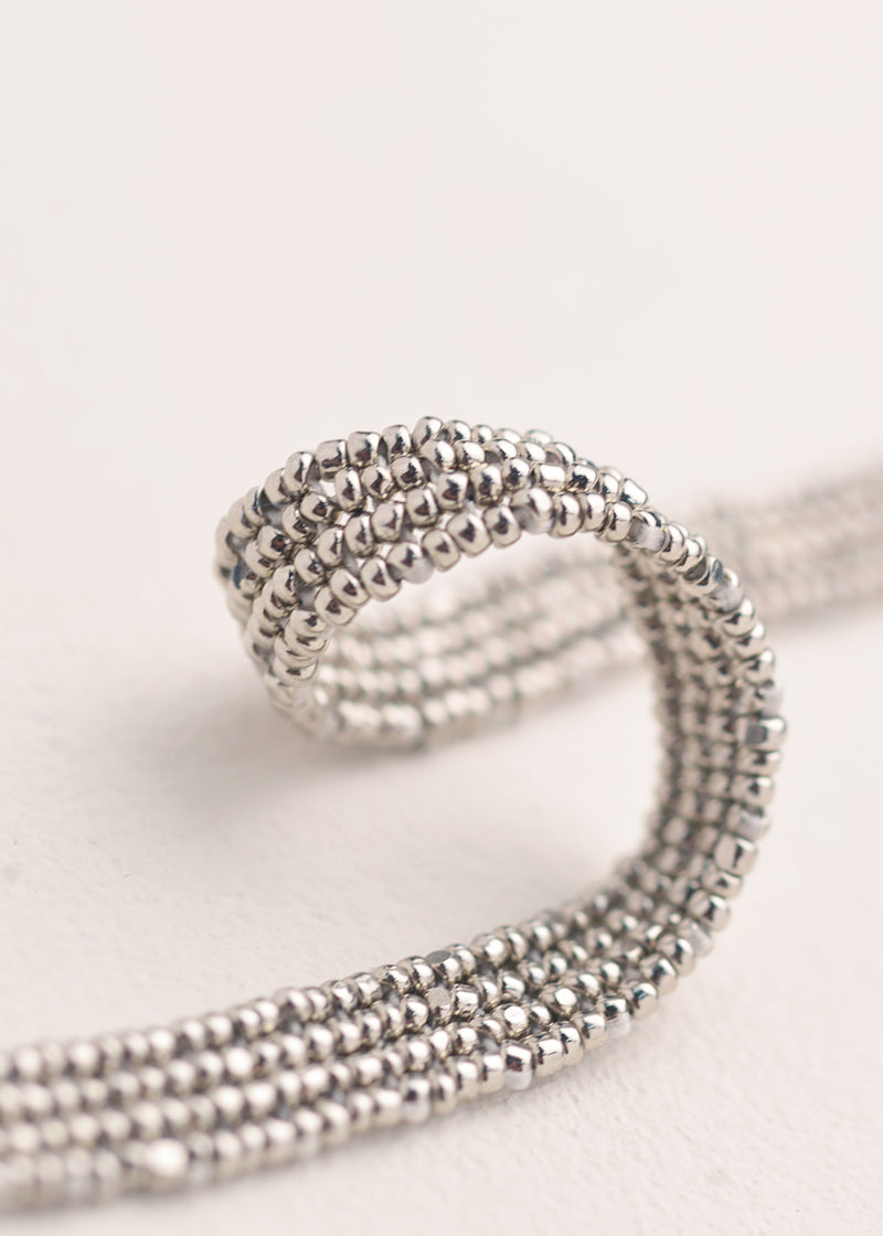 HUTA LINEAR BRACELET PLATINUM