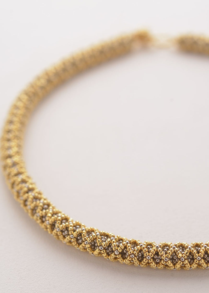GARGANTILLA NAWI ORO PLATINO