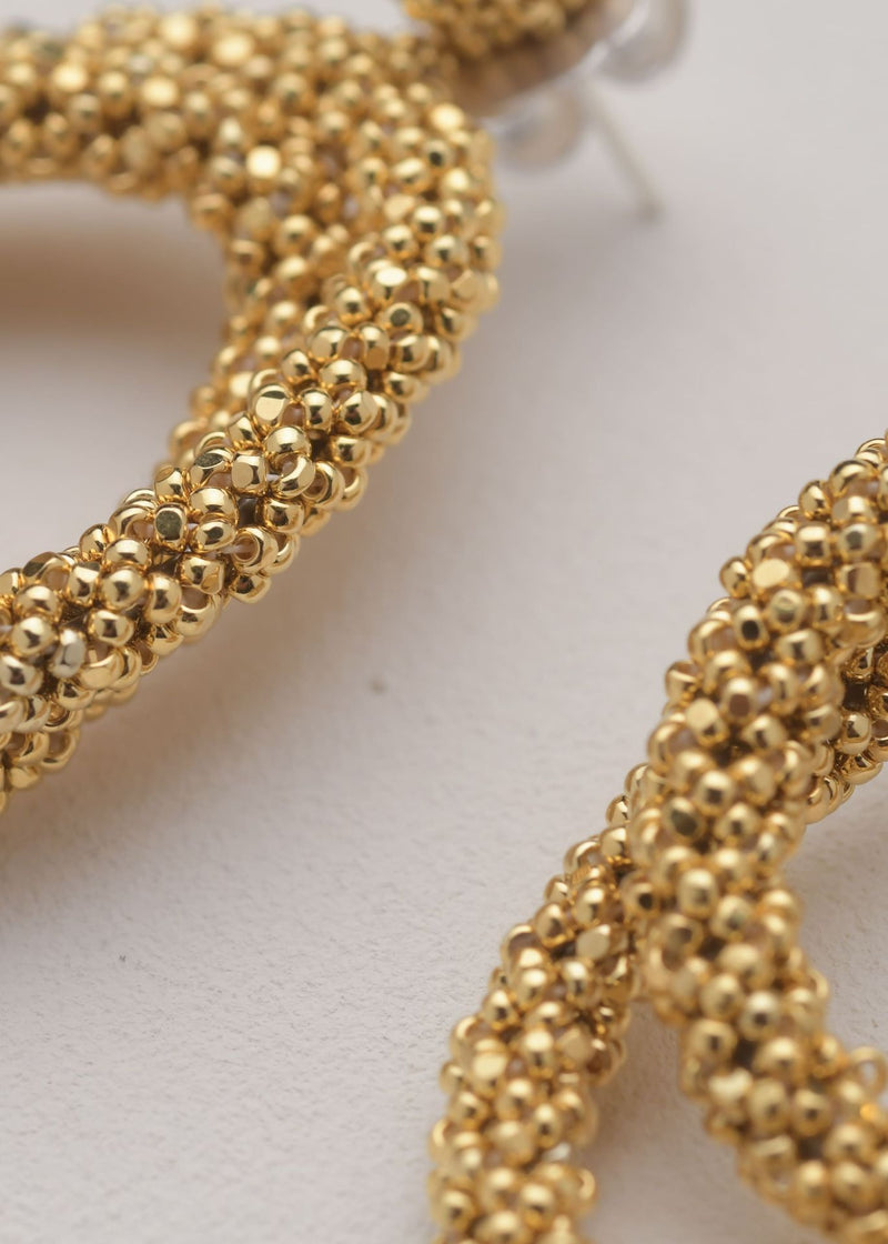 ITSARI HAIKURI GOLD EARRINGS