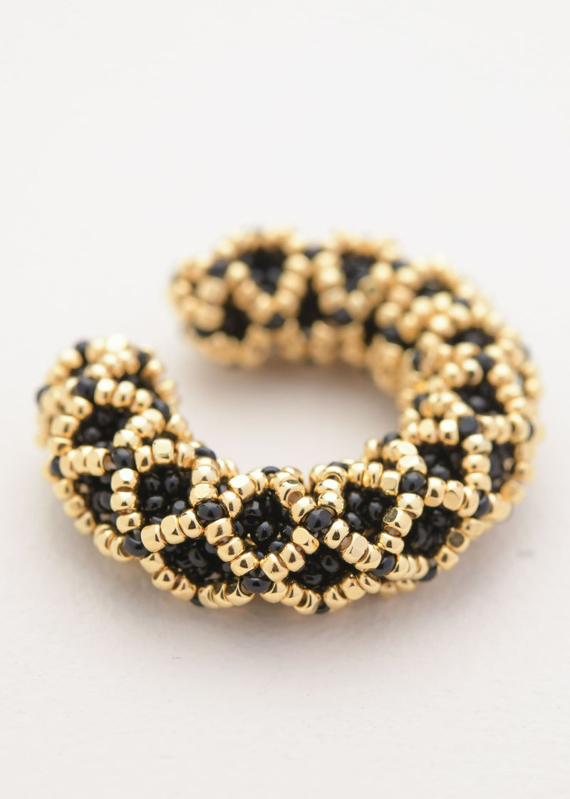 EARCUFF NAWI ORO NEGRO