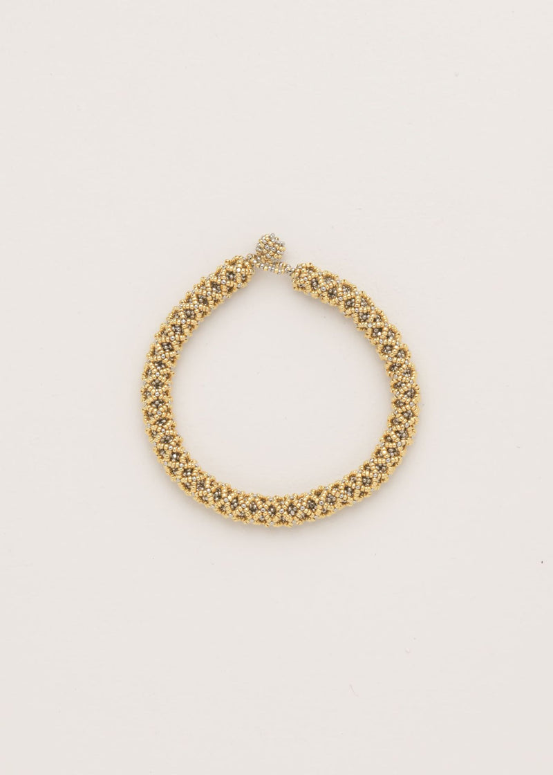 HUTA NAWI SERPENT BRACELET GOLD PLATINUM