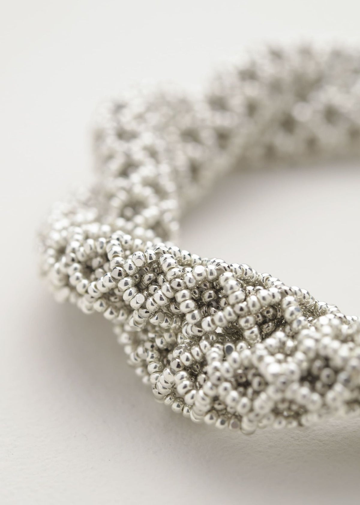 NAWI DORSAL BRACELET PLATINUM SILVER