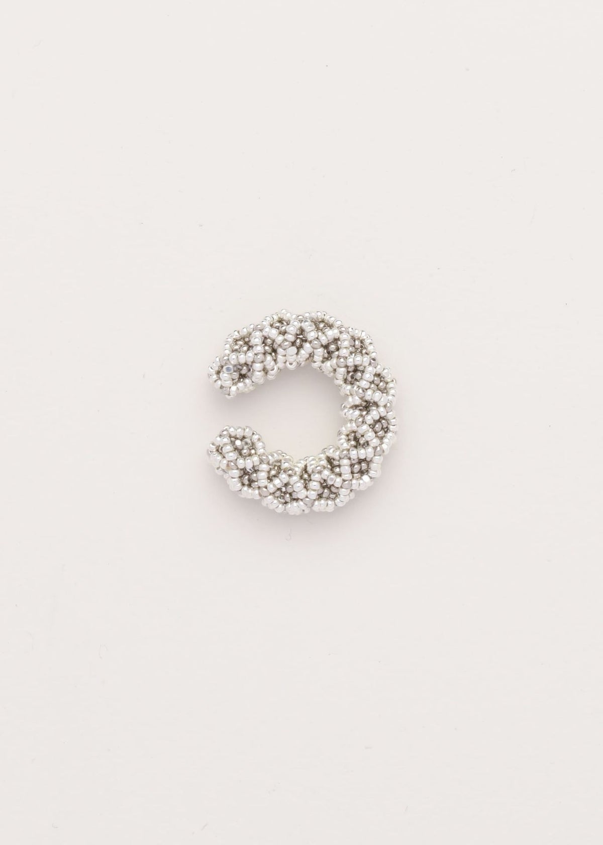 NAWI EAR CUFF PLATINUM SILVER