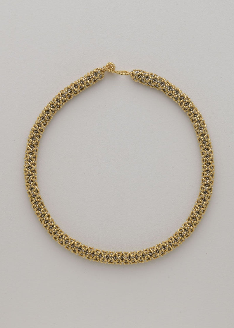 NAWI CHOKER GOLD PLATINUM