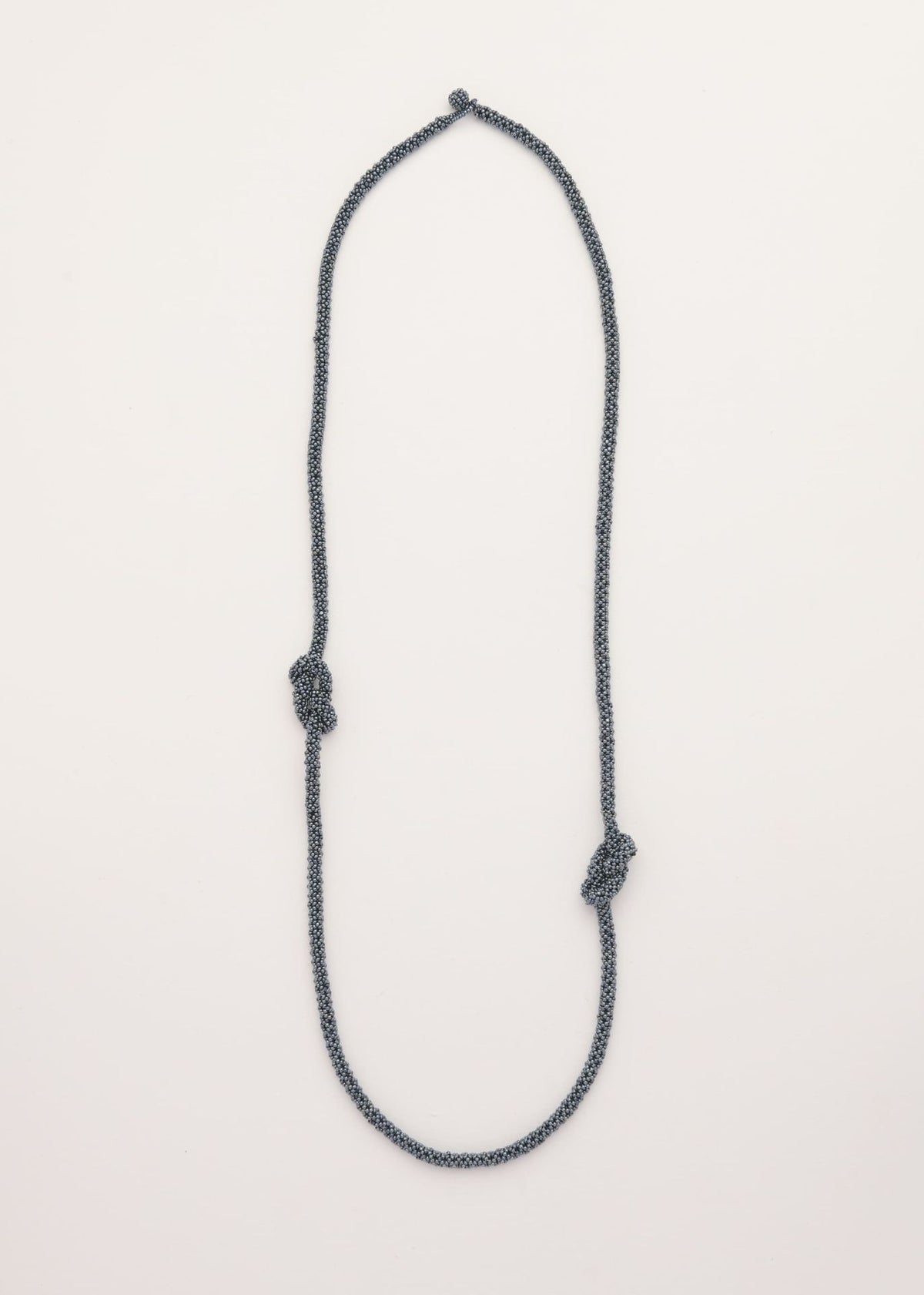 COLLAR DOS HAIKURI GRIS METALICO