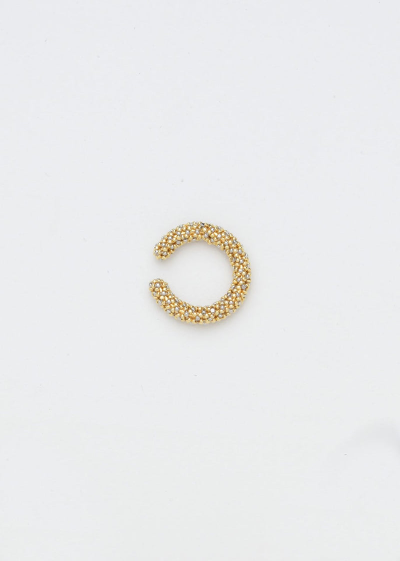 MARTHA GOLD PLATINUM SINGLE EAR CUFF