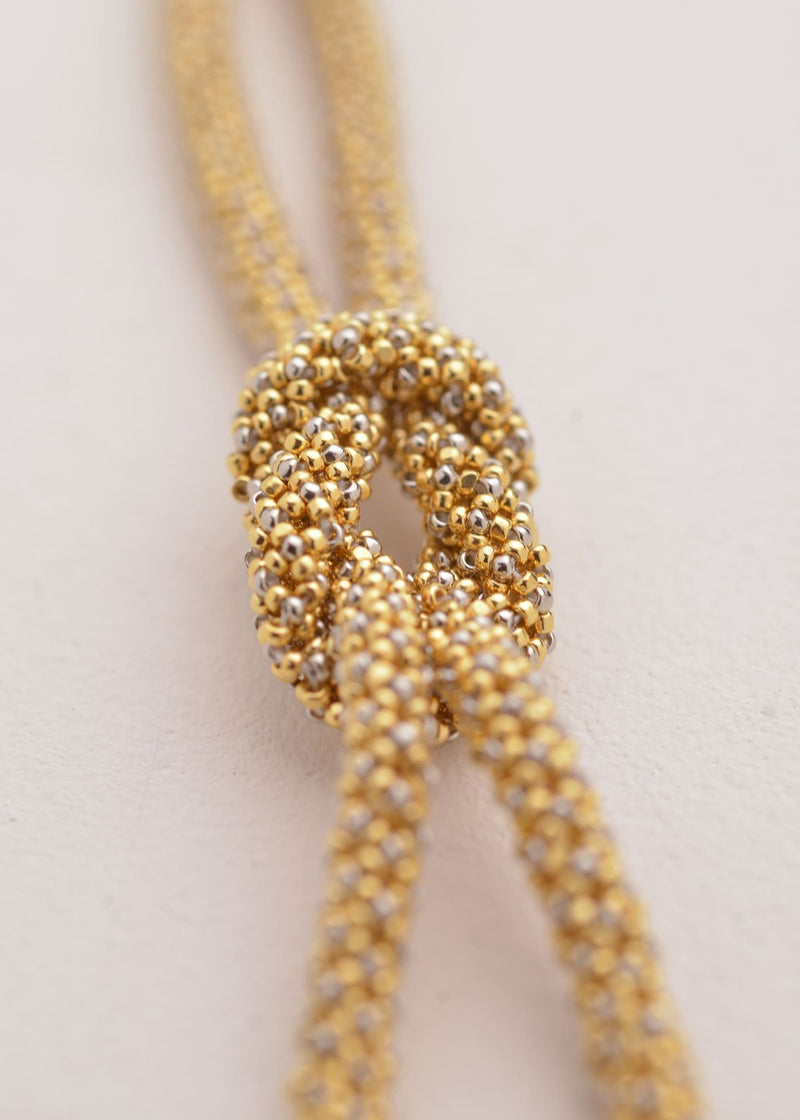 TAWARI KNOT BANGLE GOLD PLATINUM
