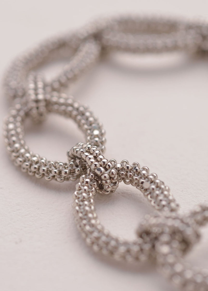 TAWARI HOOPS PLATINUM BRACELET