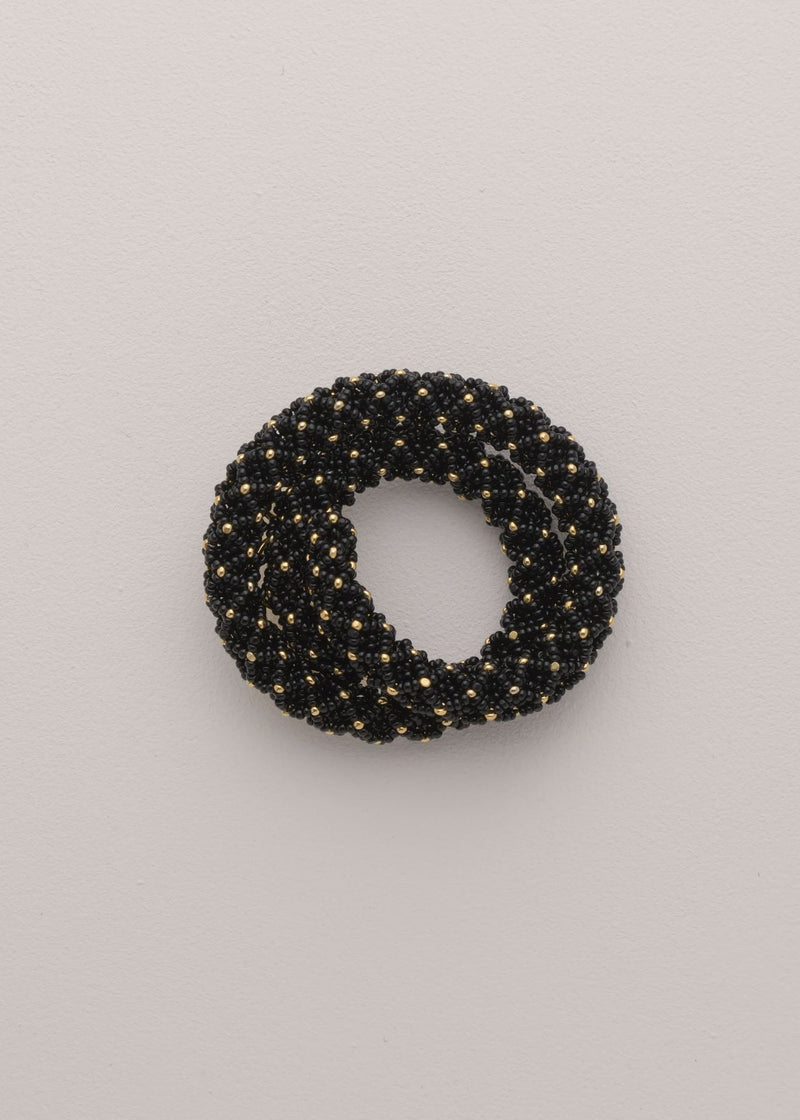 BROCHE ESPIRAL NEGRO
