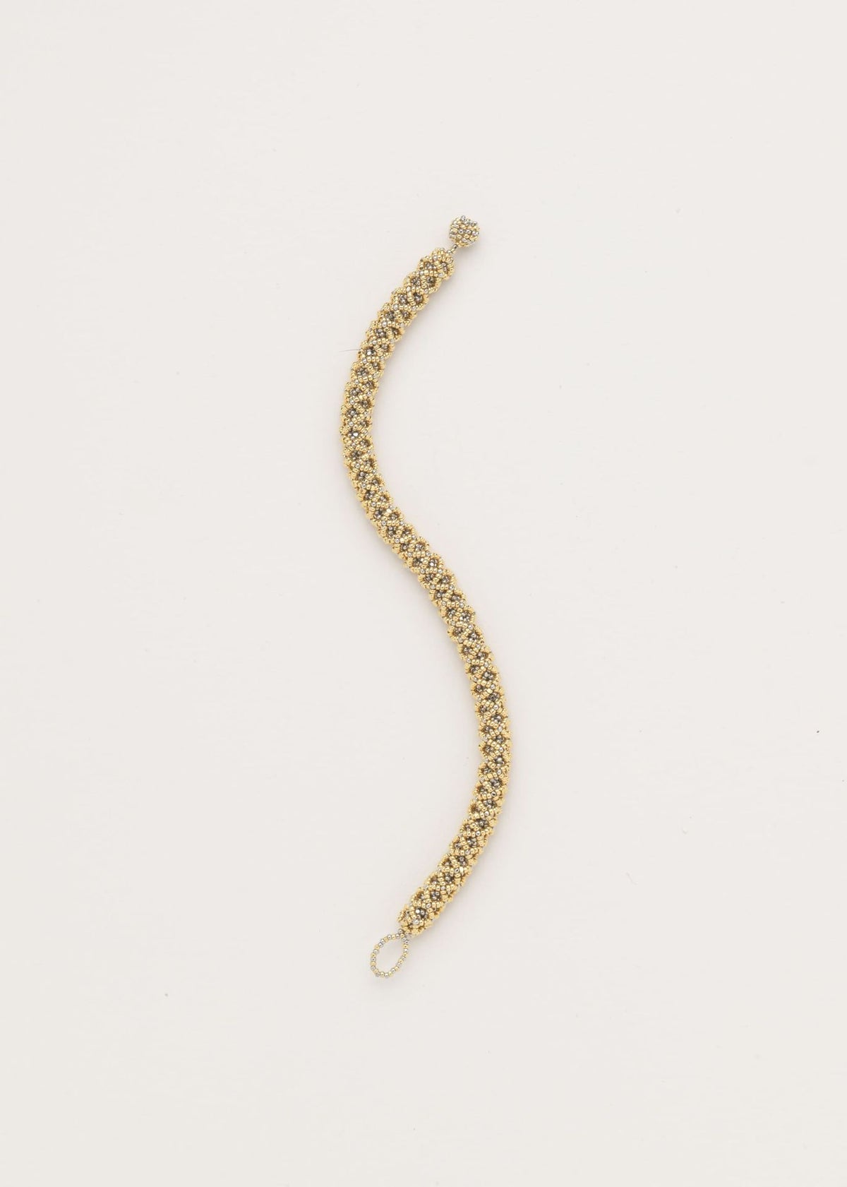 HUTA NAWI SERPENT BRACELET GOLD PLATINUM