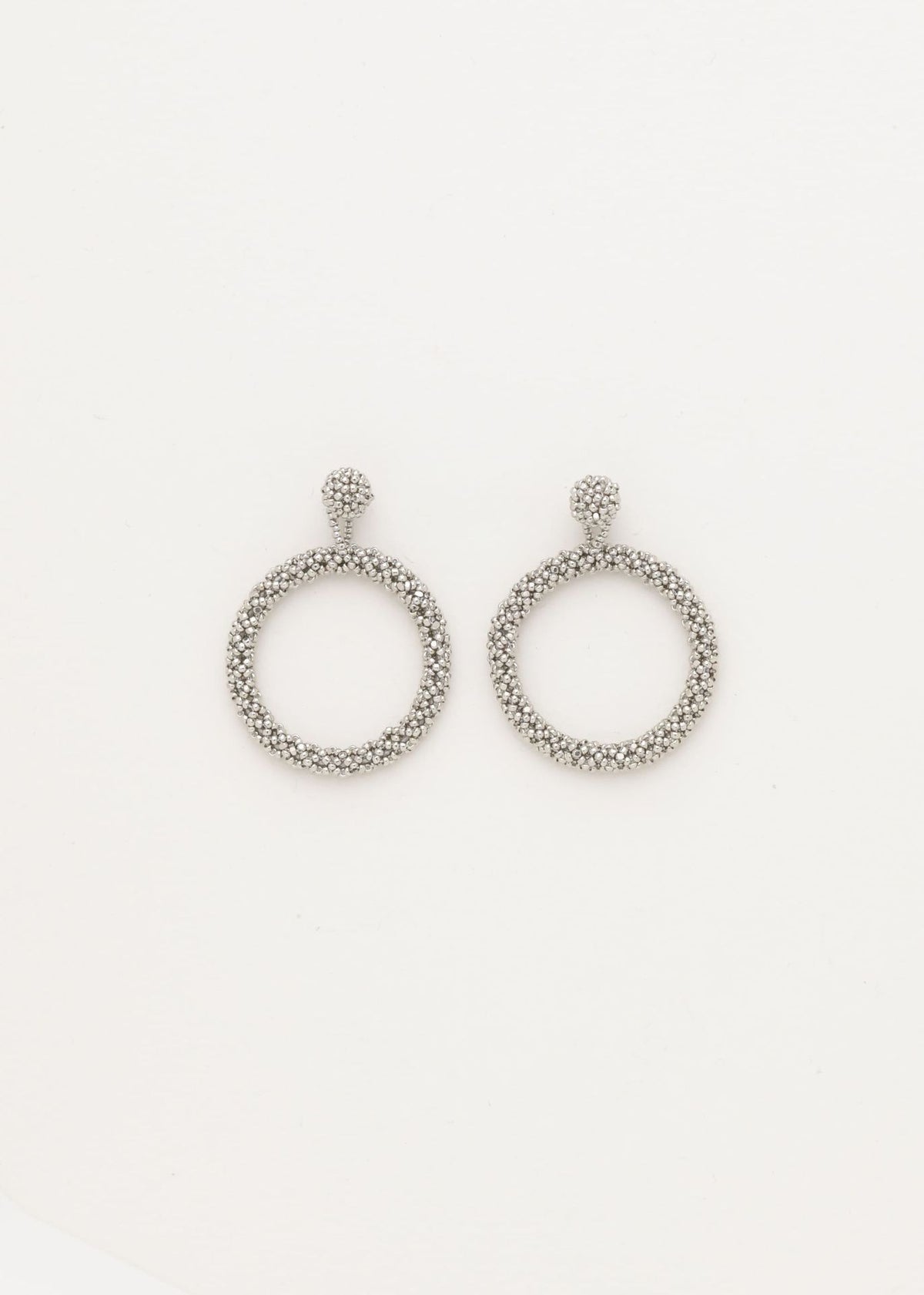 ARETES UN ARO MARTHA PLATINO