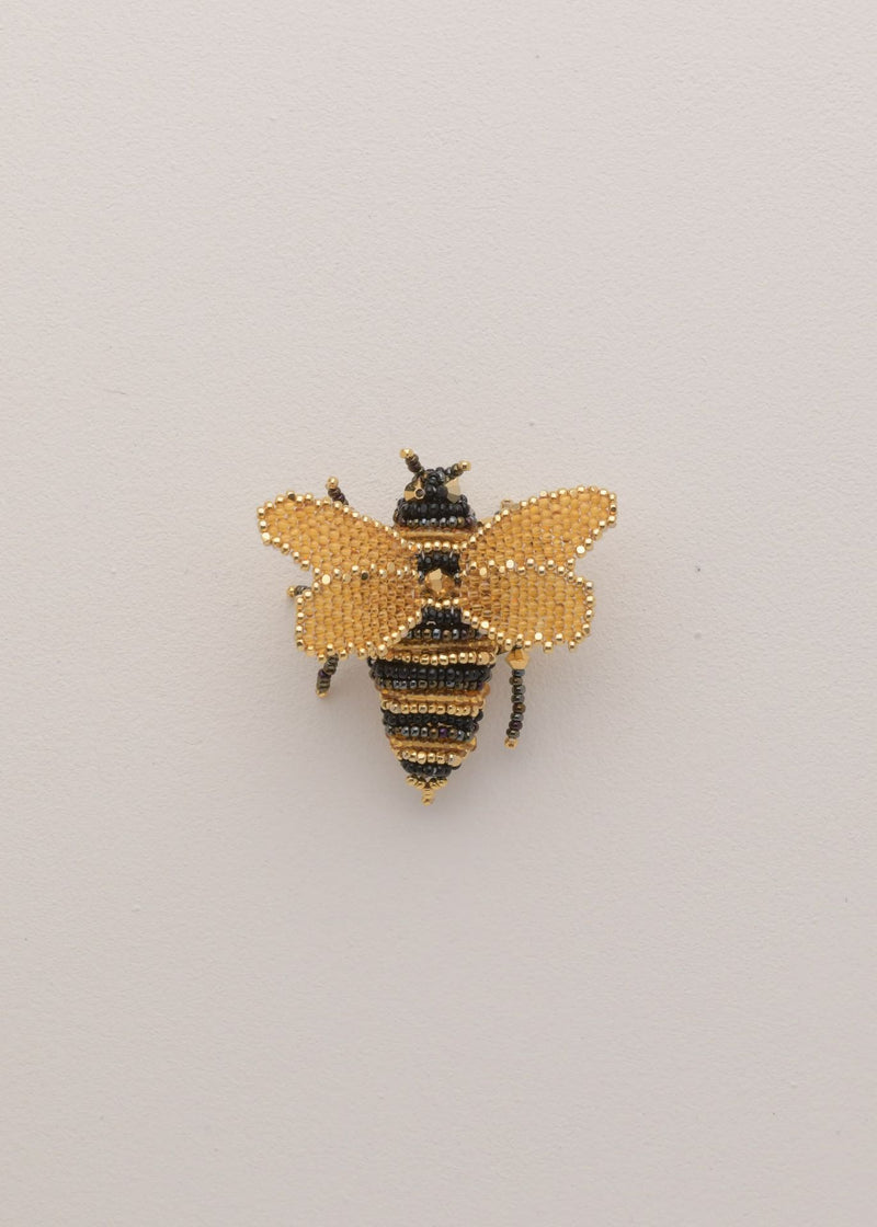 AMBER BEE BROOCH