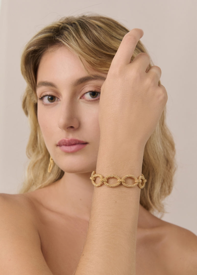 TAWARI WEB HOOPS BRACELET