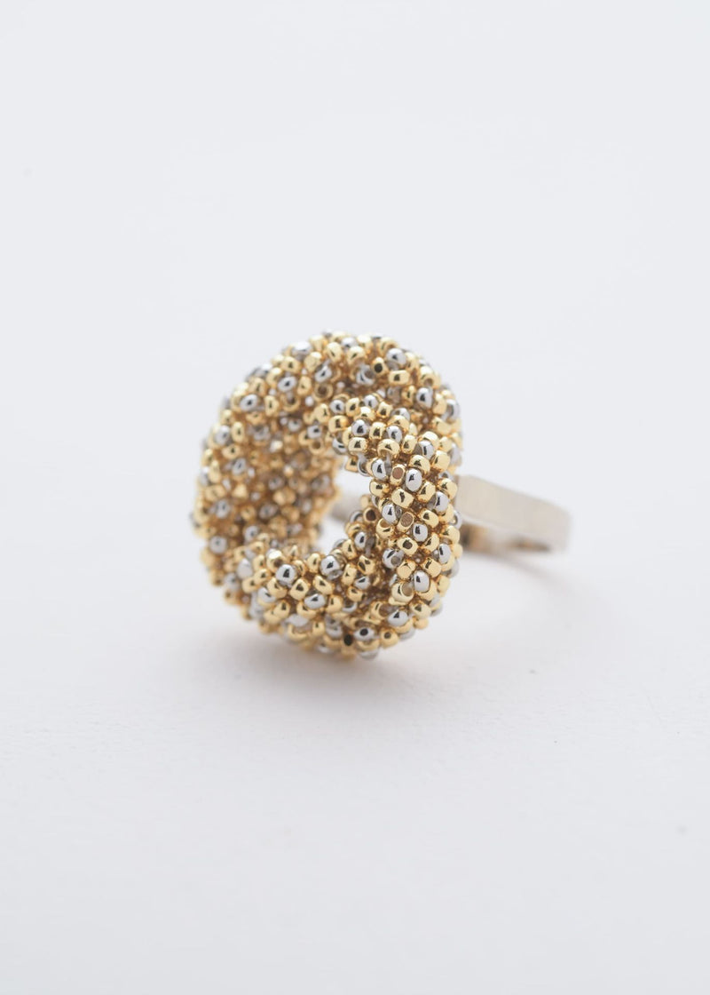 ANILLO HAIKURI ORO PLATINO