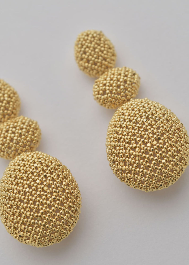 TAWARI GOLD GRADIENT EARRINGS