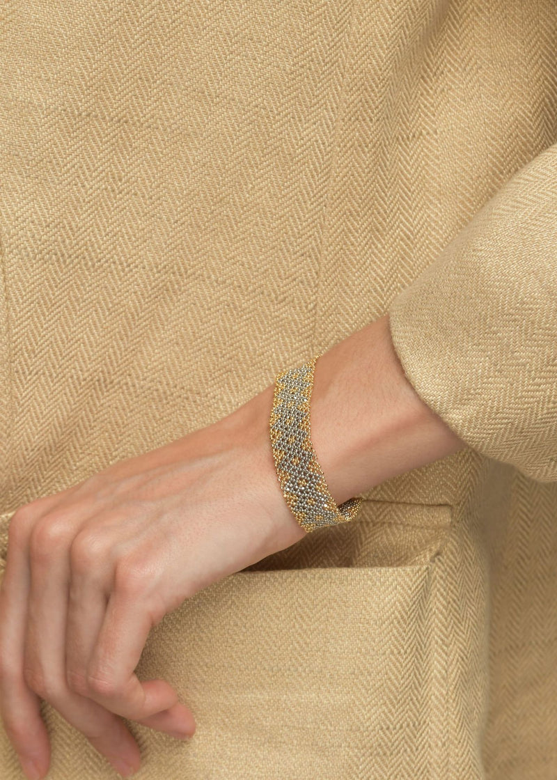 HUTA MARTHA BRACELET GOLD PLATINUM
