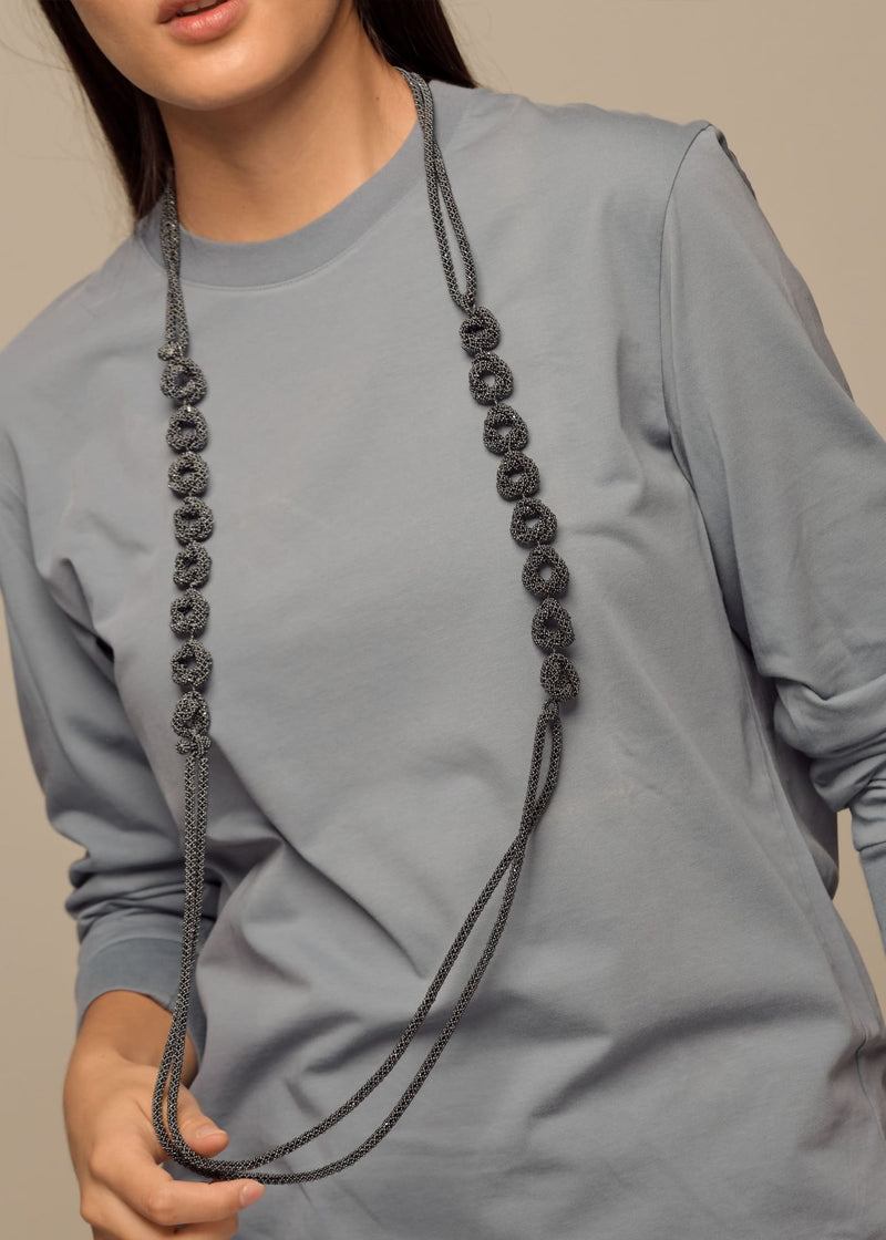 HAIKURI METALLIC GREY VEST