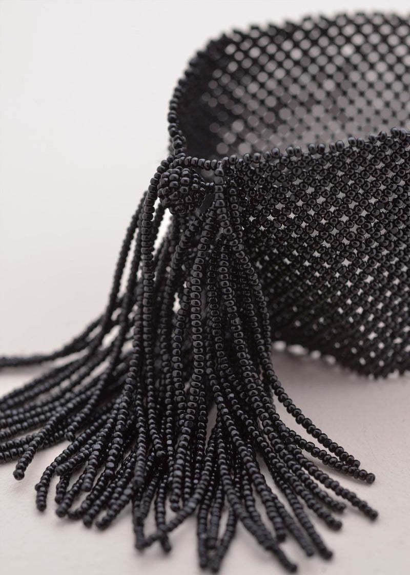 BRAZALETE TIRAS MARTHA NEGRO