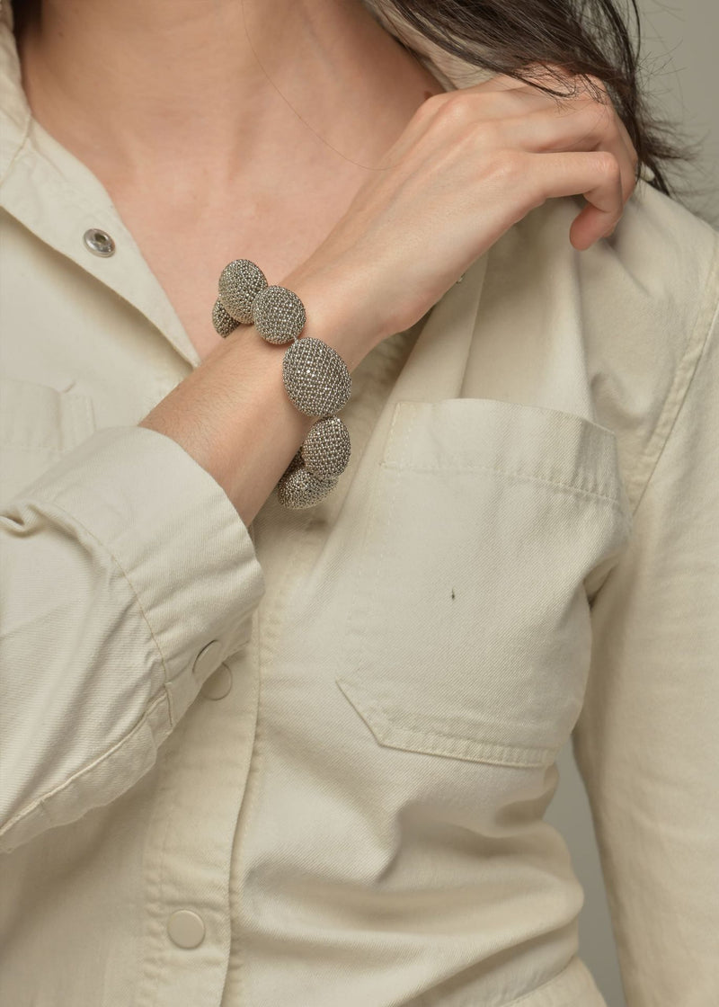 BRAZALETE TAWARI PLATINO