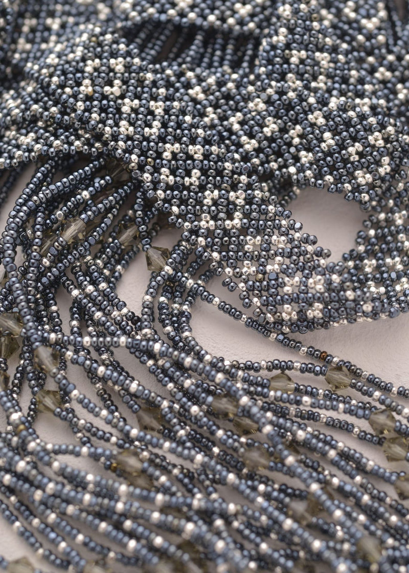 CINTILLA MARTHA PLATA GRIS METALICO