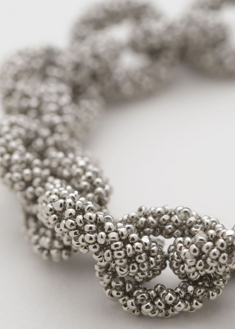 BRAZALETE HUTA CADENA PLATINO