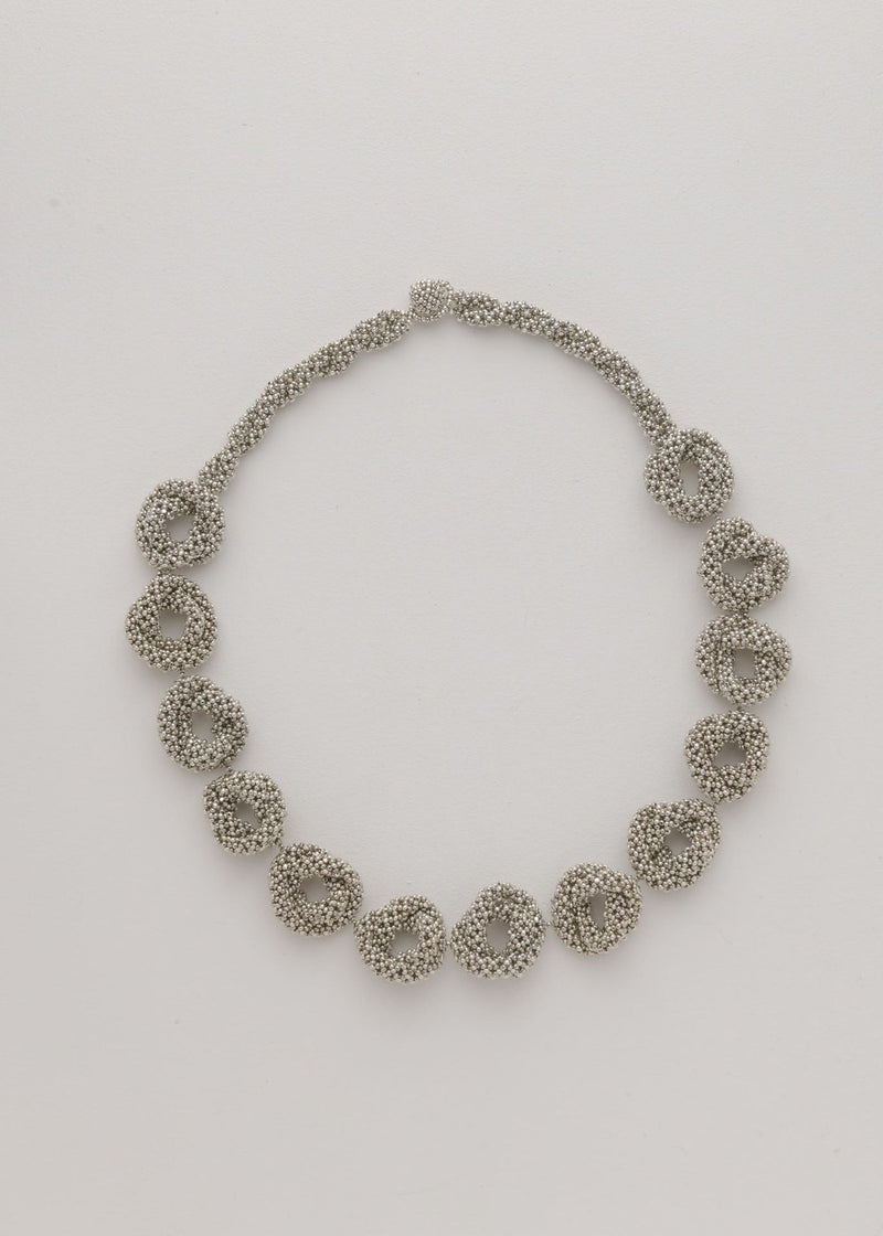 COLLAR HAIKURI PLATA PLATINO