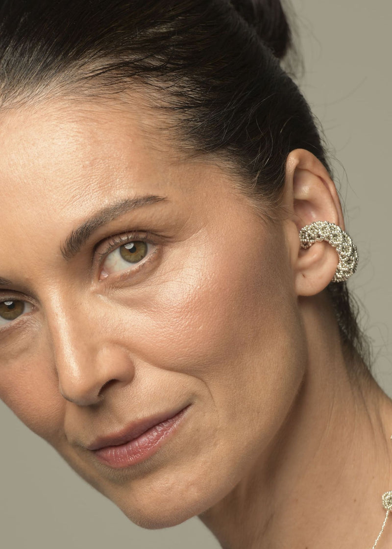 EARCUFF NAWI PLATA PLATINO