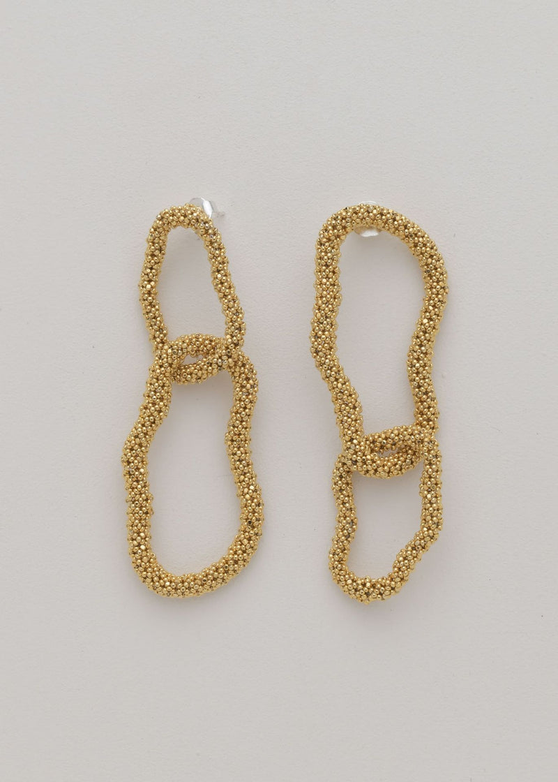 ARETES ESLABON KIPURI ORO