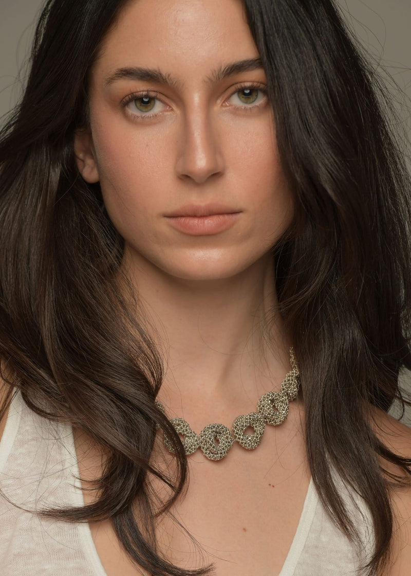COLLAR HAIKURI PLATA PLATINO